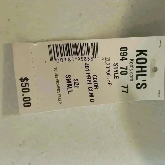 LC Lauren Conrad Floral Sweatshirt. Size Small. NWT. Navy Blue with pink flowers - Picture 3 of 7